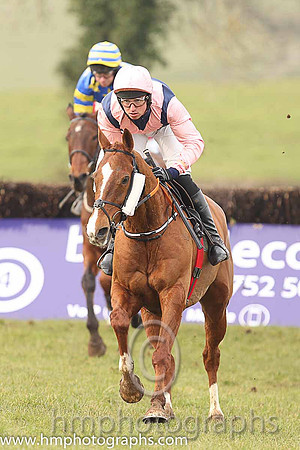 01st CURRENT EXCHANGE and T Donworth ( 5 , DARK BLUE,pink chevron; pink sleeves; pink cap ) Trainer: Gordon Elliott,, Owner : Partnership Kaniz Bloodstock Investments