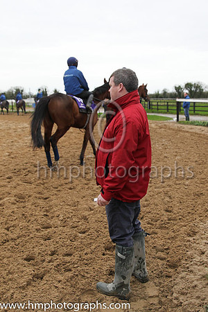 The Leopardstown  Horse Racing Ireland launch of the Christmas Festival at Gordon Elliot's yard
