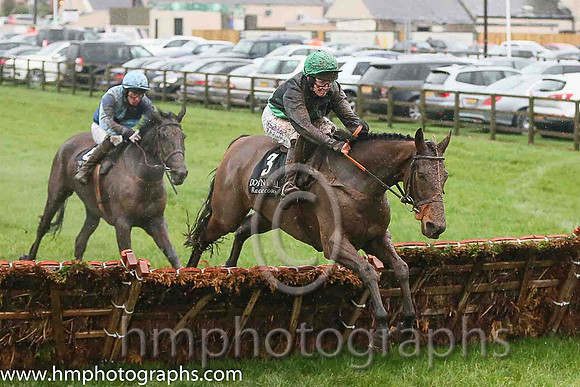 05th Benarty Hill ( 3 , black, emerald green sash ) and Rachael Blackmore (7) - Trainer : Liam Lennon - Owner : Liam Lennon