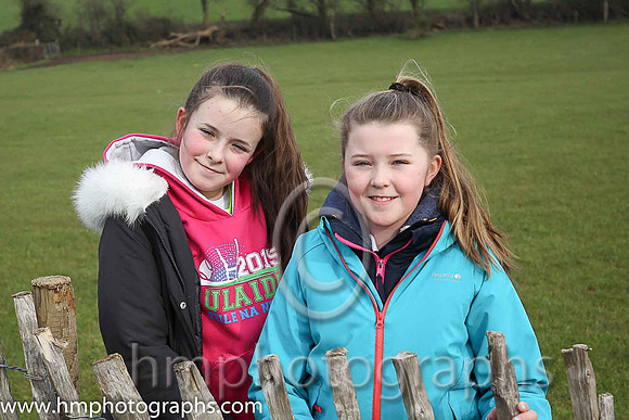 Emma Donnelly and Natasha McParland of Armagh at the Tynan and armagh Hunt Point to Point Races