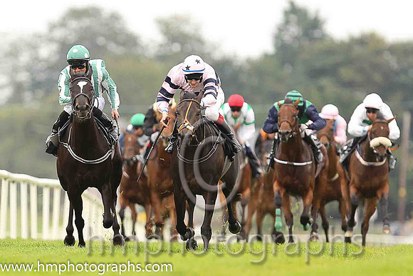 01st Ms Brinkleys ( 3 , pink, darj blue hoop ) and F.M. Berry - Trainer : Mrs John Harrington - Owner : Richard Galway