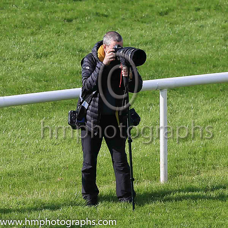 Photographer Declan Roughan in action at Down Royal on 3rd June 2022
