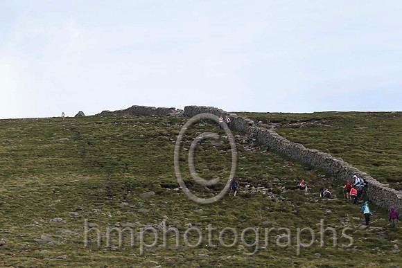 Robbie Bryson  decending from the summit of Slieve Donard - winner - FT8E8961-12