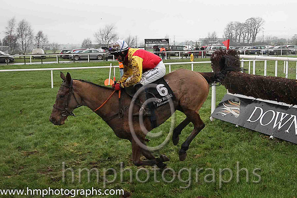 05th Abbey Lane ( 6 , red, yellow sash and sleeves ) and S. Fitzgerald (7) - Trainer : C.A.McBratney - Owner : Mrs. David McBratney