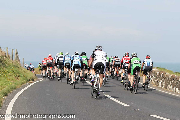 2014 Tour of the North  Stage 1 on the Antrim Coast Road