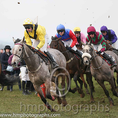 01st SIXTEEN AGAIN and M J O'Hare ( 13 , YELLOW,black chevron; yellow, plain sleeves; white  yellow check cap ) Trainer: B.P. Galvin,, Owner : Noreen Galvin