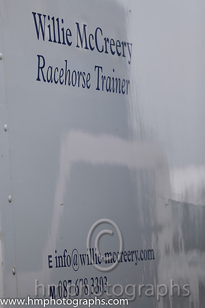 Willie McCreery Horse Box at Down Royal