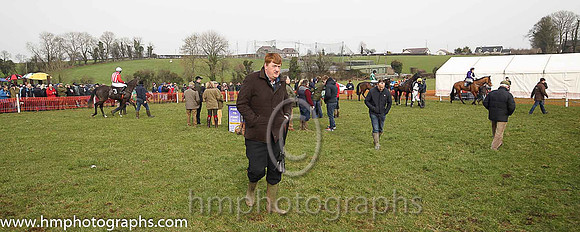 Parade Ring at Tynan and Armagh Point to Point Races