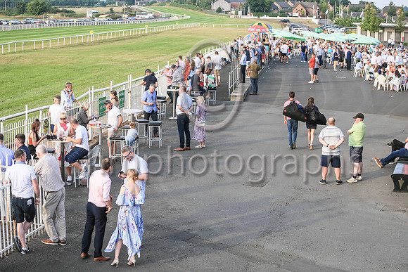 Spectators at Down Royal on 23rd July 2021