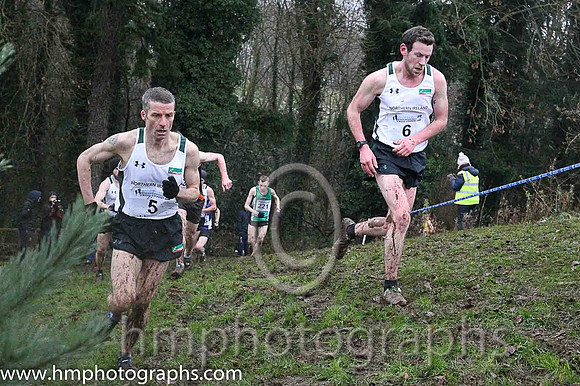 17 Declan Reed ( 5 ) City of Derry AC Spartans NIR - MO - 0:24:05 and 21 Seamus Lynch ( 6 ) Newcastle  District AC NIR - MO - 0:24:34