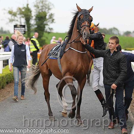 11th Power Grid ( 1 , black, orange chevron ) and E.J. McNamara - Trainer : M.D. O'Callaghan - Owner : Equine Partners Power Syndicate