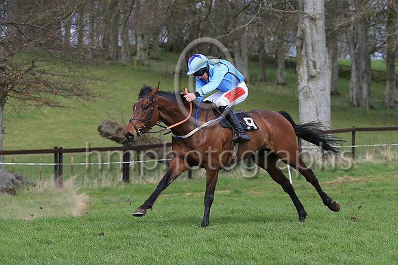 02nd EL FABIENNE (FR) and S Connor ( 9 , LIGHT BLUE,navy seams; light blue sleeves; light blue cap,purple star ) Trainer: S.R.B. Crawford,, Owner : S.R.B. Crawford