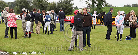 Parade ring at Down Royal