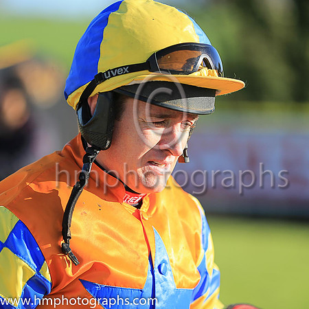 04th Elusive Theatre and B J Geraghty ( 12 , orange, royal blue star ) Trainer - S R B Crawford , Owner - David Gordon Roberts