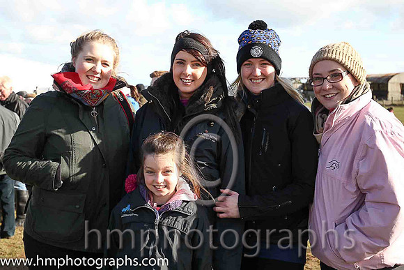 Lauren Coulter, Danielle Todd, Caroline Todd, Jackie Sempey and Danielle McKeown