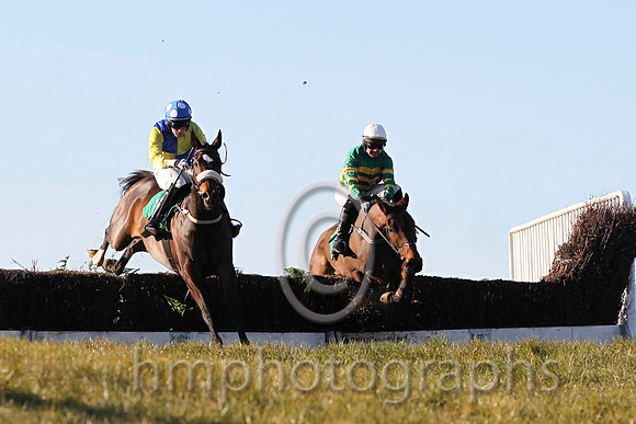 01 Send For Paddy & Mr D A Fitzsimmons - Winner (4, royal blue and yellow qtrd)& 05 By Design & Mr N M Kelly - 5th (1, emerald green and orange hooped )  - FT8E3039-21