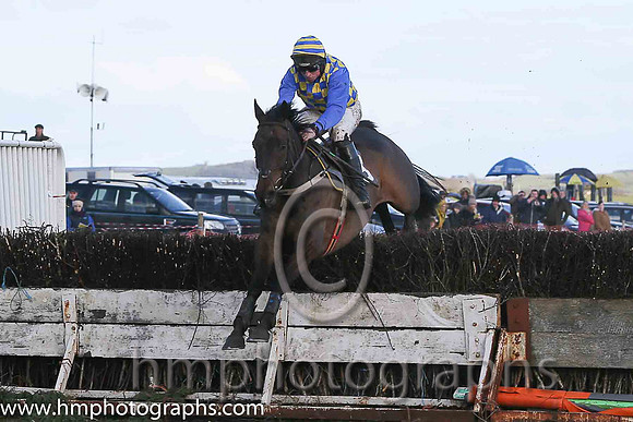 ANOTHER CHARMER and J J Codd ( 9 , ROYAL BLUE  YELLOW CHECK; royal blue sleeves; yellow  royal blue hooped cap ) Trainer: Thomas Coyle,, Owner : Syndicate Urban  Rural Boys