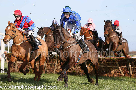 13PU Cabra Boy ( 3 , royal blue, dark green stars ) and A.H. Wells (7) - Trainer : Alan A.H. Wells - Owner : Alan A.H. Wells