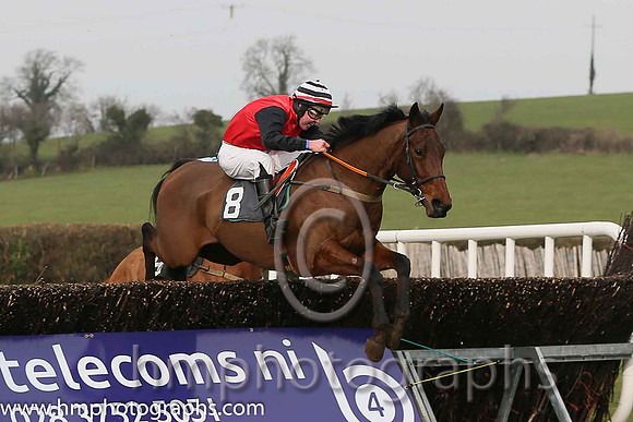 01st MR MCGO and L S Kelleher ( 8 , RED; black sleeves; black  white hooped cap ) Trainer: Thomas McGeough,, Owner : Thomas McGeough