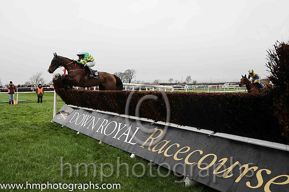 02nd Marlbrook ( 3 , orange and green hoops ) and N.P. Madden - Trainer : C.A.Murphy - Owner : John P. McManus