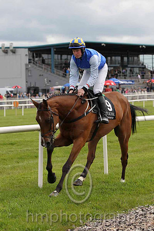 01 HowWouldUNo & S E Butler - winner (9, royal blue, white hoop) - FT8E5147-18