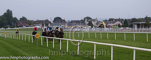 01st dh Whiteout (GER) ( 5 , yellow  royal blue stripes ) and D.P. McDonogh - Trainer : W.P. Mullins - Owner : D.Lawlor