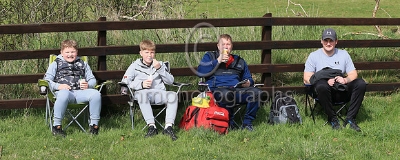 Picnic time for the boys from Ballyclare