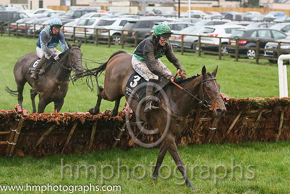 05th Benarty Hill ( 3 , black, emerald green sash ) and Rachael Blackmore (7) - Trainer : Liam Lennon - Owner : Liam Lennon