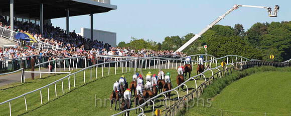 Downpatrick Racecourse in the sunshine - FT8E5918-23