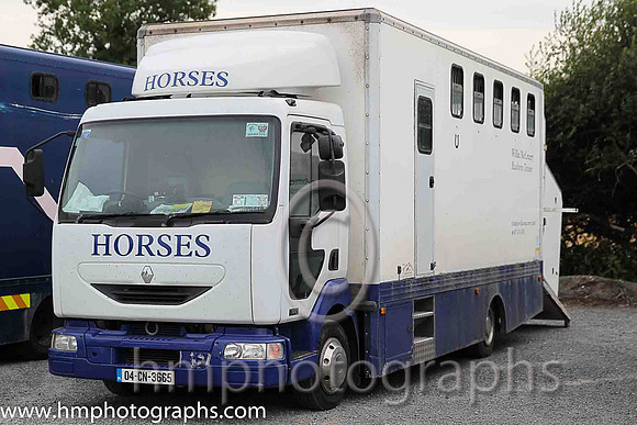 Willie McCreery Horse Box at Down Royal