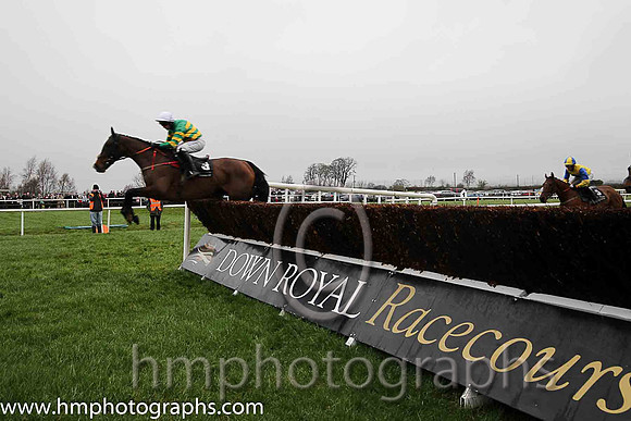 02nd Marlbrook ( 3 , orange and green hoops ) and N.P. Madden - Trainer : C.A.Murphy - Owner : John P. McManus