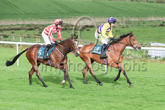 11 Gamigin (14 ,yellow and purple chevrons ), Jockey - J S McGarvey ,Trainer - N C Kelly