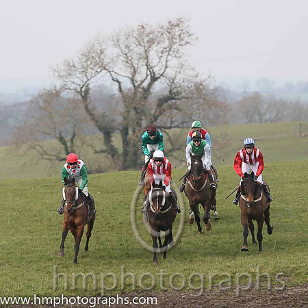 01st ANSEANACHAI CLISTE and M McConville ( 3 , RED  WHITE STRIPES; red, plain sleeves; white cap ) Trainer: Stephen McConville,, Owner : Michael McConville