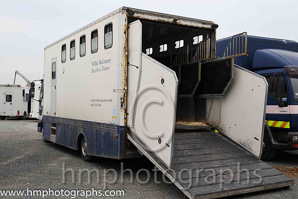 Willie McCreery Horse Box at Down Royal