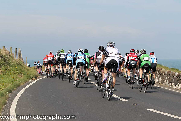 2014 Tour of the North  Stage 1 on the Antrim Coast Road