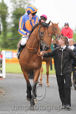 03rd Fire Tree ( 6 , royal blue , orange disc ) and C.R. King - Trainer : David Wachman - Owner : Michael Tabor/Mrs.John Magnier/Derrick Smith