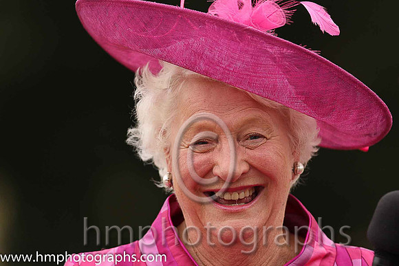 Dame Mary Peters - Lord Lieutenant of Belfast at Down Royal