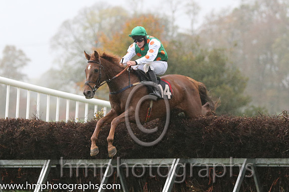 05 Nells apache and R James - - 05th (14 ,white and dark green halvd ) Trainer - Donnchadh Doyle