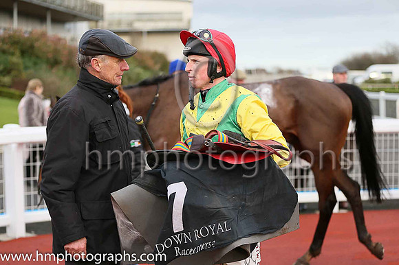 01 Venitien De Mai (FR) ( 7 , emerald green ) and J.J. Codd - Trainer : J.T.R.Dreaper - Owner : Ann  Alan Potts Partnership