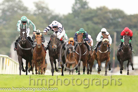 01st Ms Brinkleys ( 3 , pink, dark blue hoop ) and F.M. Berry - Trainer : Mrs John Harrington - Owner : Richard Galway