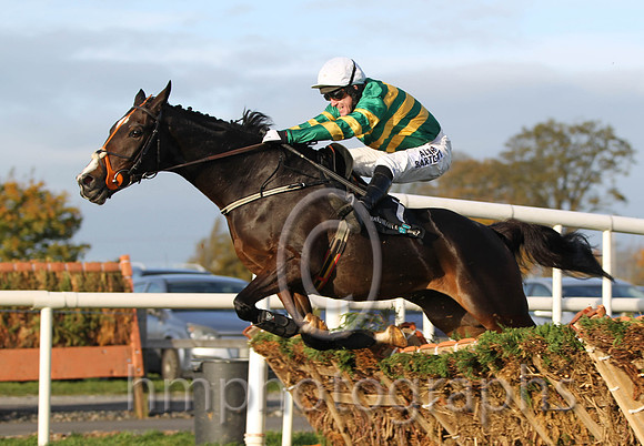 01 Jezki & A P McCoy - winner (1,emerald green and orange hooped ) - FT8E0049-2