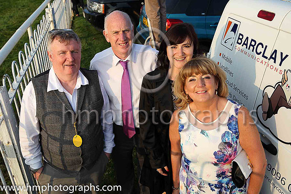 Spectators at the Barclay Communications Race Evening at Down Royal