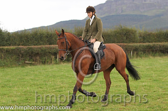Female Rider at the Route Point to Point Steeplechases at Limavady - FT8E8291-7