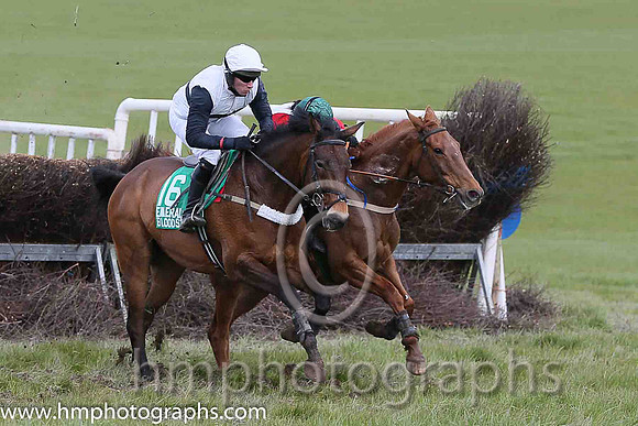 ARCHVIEW SUNSHINE and Miss A O'Sullivan ( 1 , RED  WHITE QTD; red,white hlvd sleeves; green cap ) Trainer: Holly McGahan,, Owner : Alan Black
