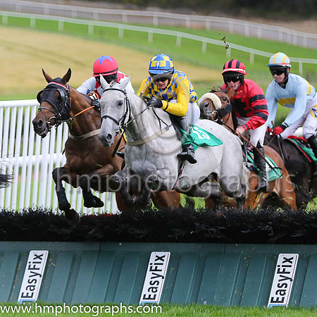 12th Nevada Rose and A McCurtin ( 15 , royal blue and yellow check ) Trainer - H Smyth