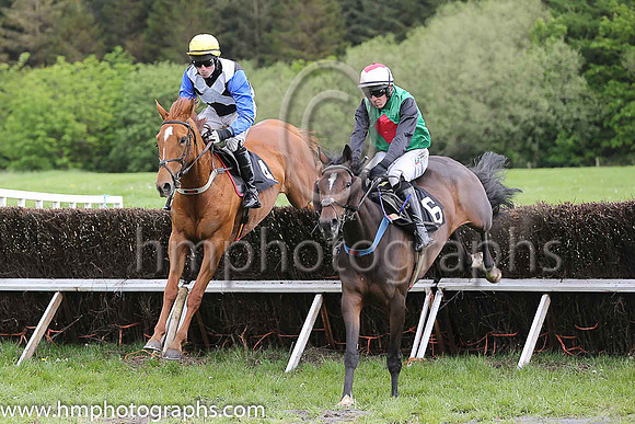 02nd THE SOPHSTER and B O'Neill ( 6 ,Antrim (H) - GREEN,red diamond; black, plain sleeves; white cap,red diamond ) Trainer: Ben Arthey,, Owner : McIlveen Janet  Rodney