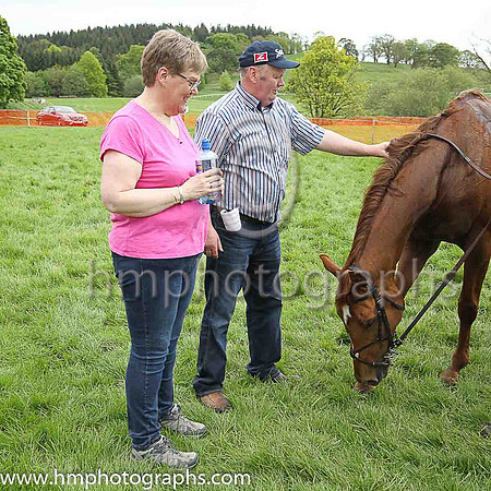 01st KINNACALLY and J C Barry ( 4 ,Antrim (H) - BLACK,white cross belts; blue sleeves; yellow cap ) Trainer: Paul McAleese,, Owner : William Logan