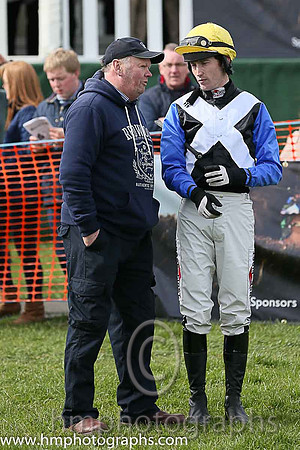 02nd KINNACALLY and J C Barry ( 5 ,Antrim (H) - BLACK,white cross belts; blue sleeves; yellow cap ) Trainer: Paul McAleese,, Owner : William Logan