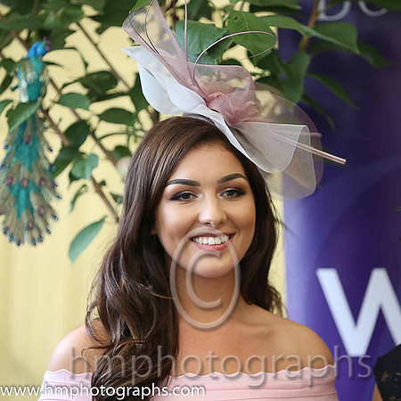 Emma Carswell, Therapie Miss Northern Ireland 2016, a judge at the Downpatrick Ladies Day Most appropriately Dressed Lady Competition