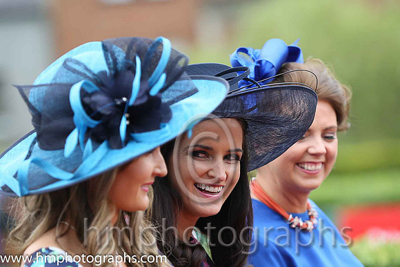 Competitors in the Magners Forbidden Flavours Best Dressed Lady Competition on Magners Derby Day at Down Royal. The prize was a Las Vegas Five Day Five star Holiday.
